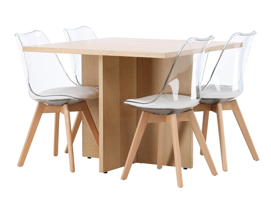 Conjunto de mesas y sillas para comedor Dallas 4002