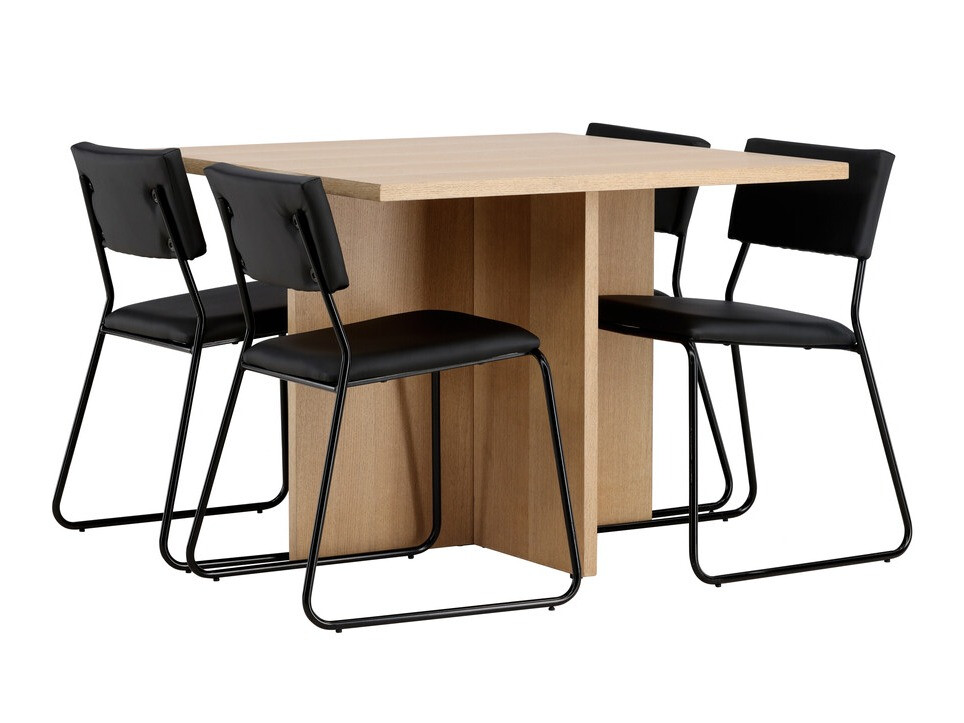 Conjunto de mesas y sillas para comedor Dallas 4004