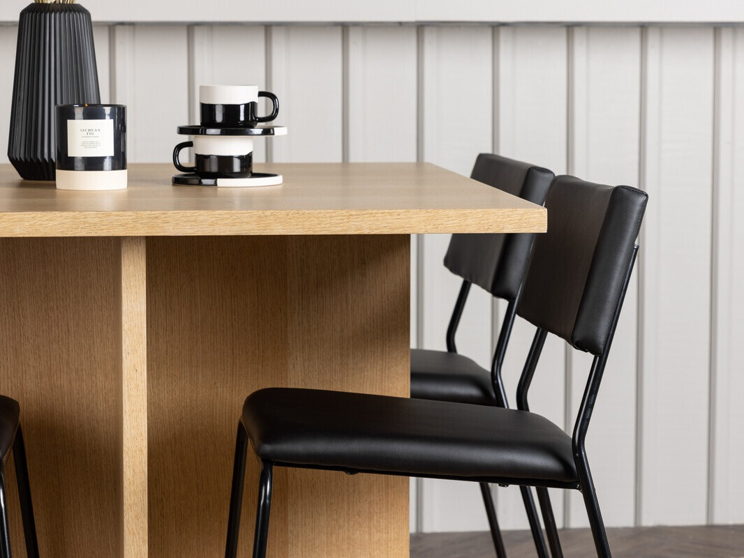 Conjunto de mesas y sillas para comedor Dallas 4004