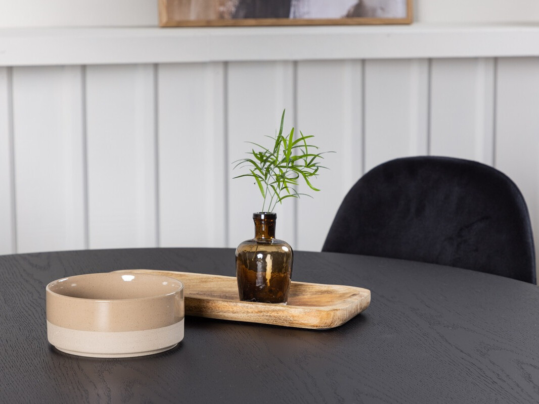 Conjunto de mesas y sillas para comedor Dallas 4008 (Negro)