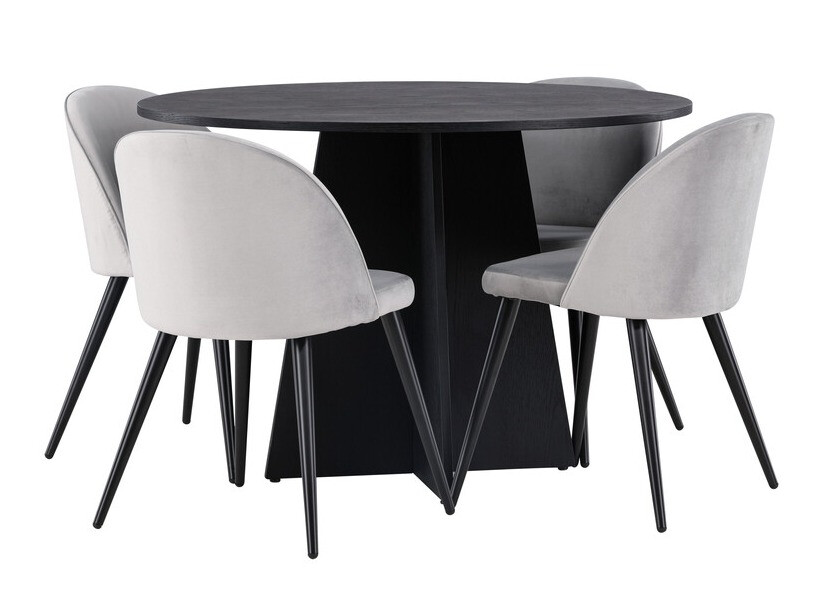 Conjunto de mesas y sillas para comedor Dallas 4011