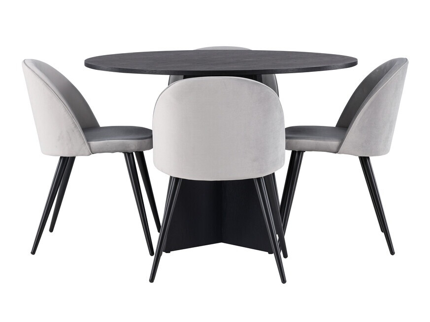 Conjunto de mesas y sillas para comedor Dallas 4011