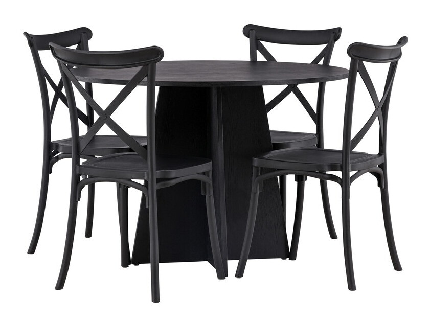 Conjunto de mesas y sillas para comedor Dallas 4012