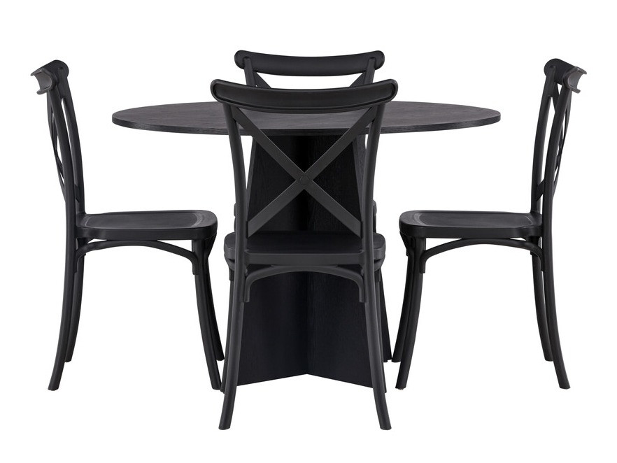 Conjunto de mesas y sillas para comedor Dallas 4012