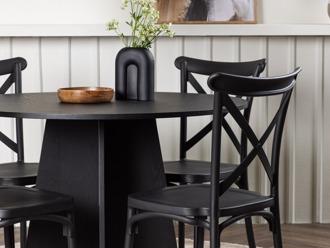 Conjunto de mesas y sillas para comedor Dallas 4012