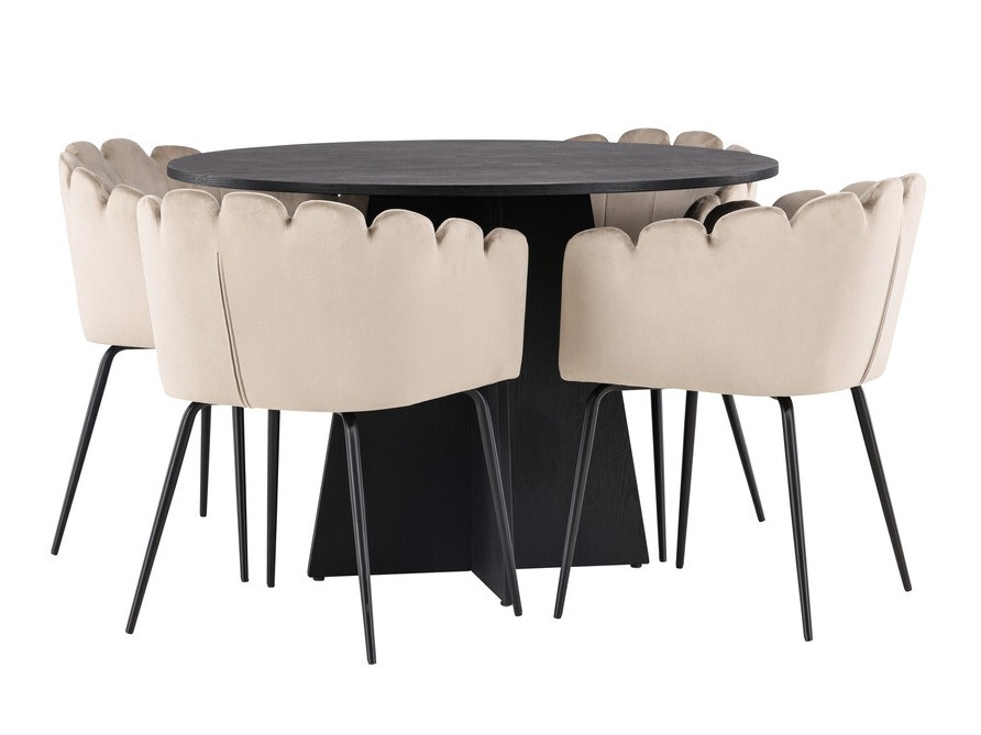 Conjunto de mesas y sillas para comedor Dallas 4013