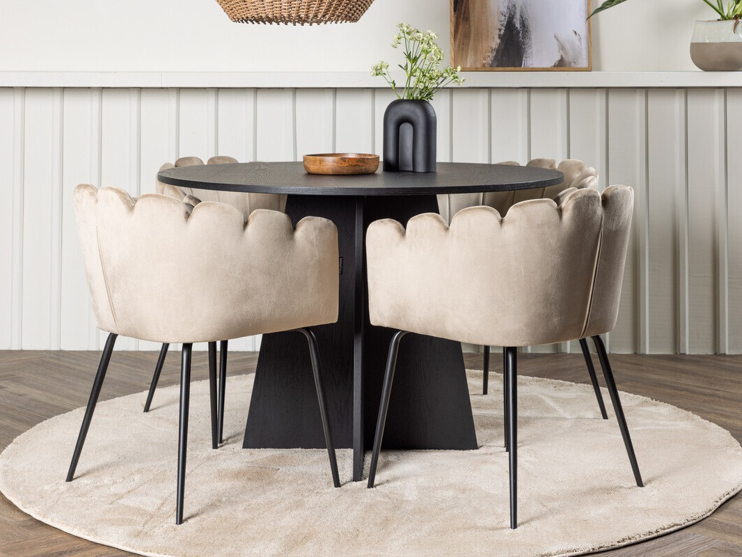 Conjunto de mesas y sillas para comedor Dallas 4013