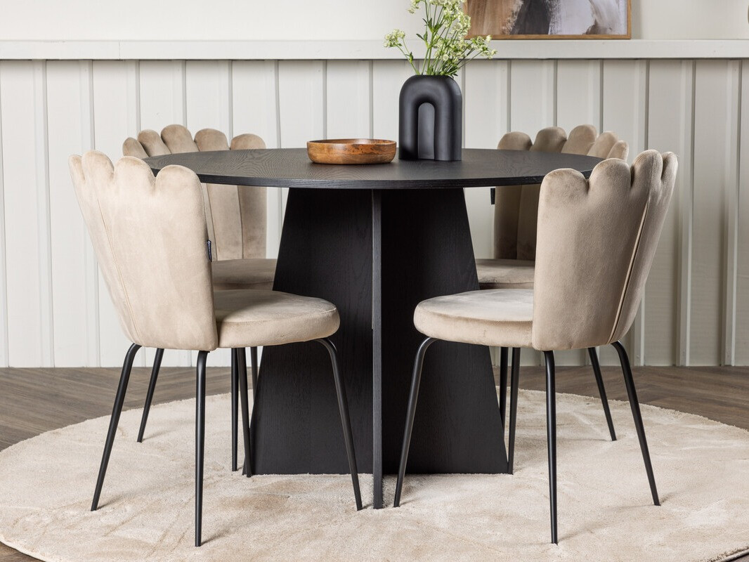 Conjunto de mesas y sillas para comedor Dallas 4014