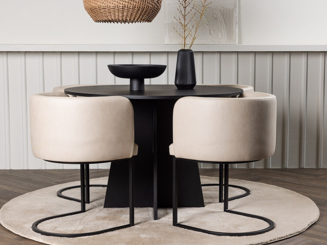 Conjunto de mesas y sillas para comedor Dallas 4015