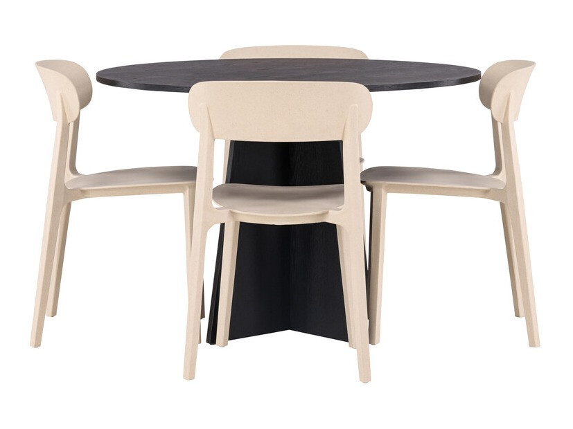 Conjunto de mesas y sillas para comedor Dallas 4017