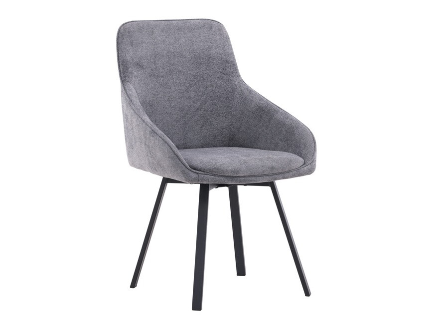 Conjunto de mesas y sillas para comedor Dallas 4021 (Gris + Negro)