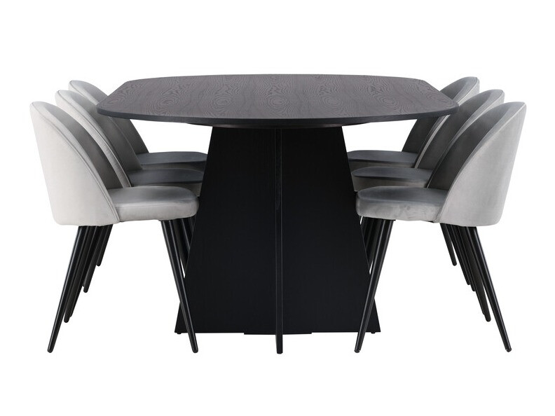 Conjunto de mesas y sillas para comedor Dallas 4024