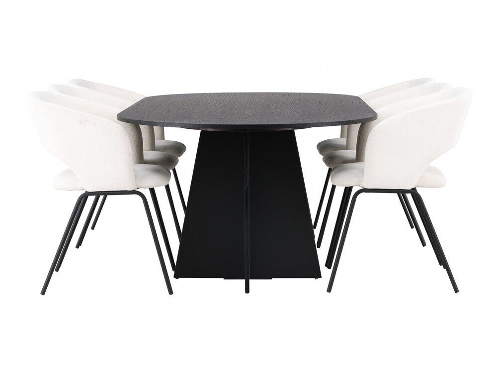 Conjunto de mesas y sillas para comedor Dallas 4025