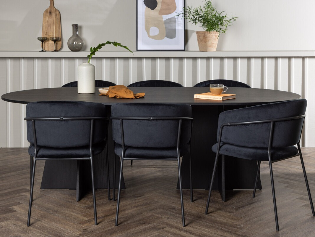 Conjunto de mesas y sillas para comedor Dallas 4026