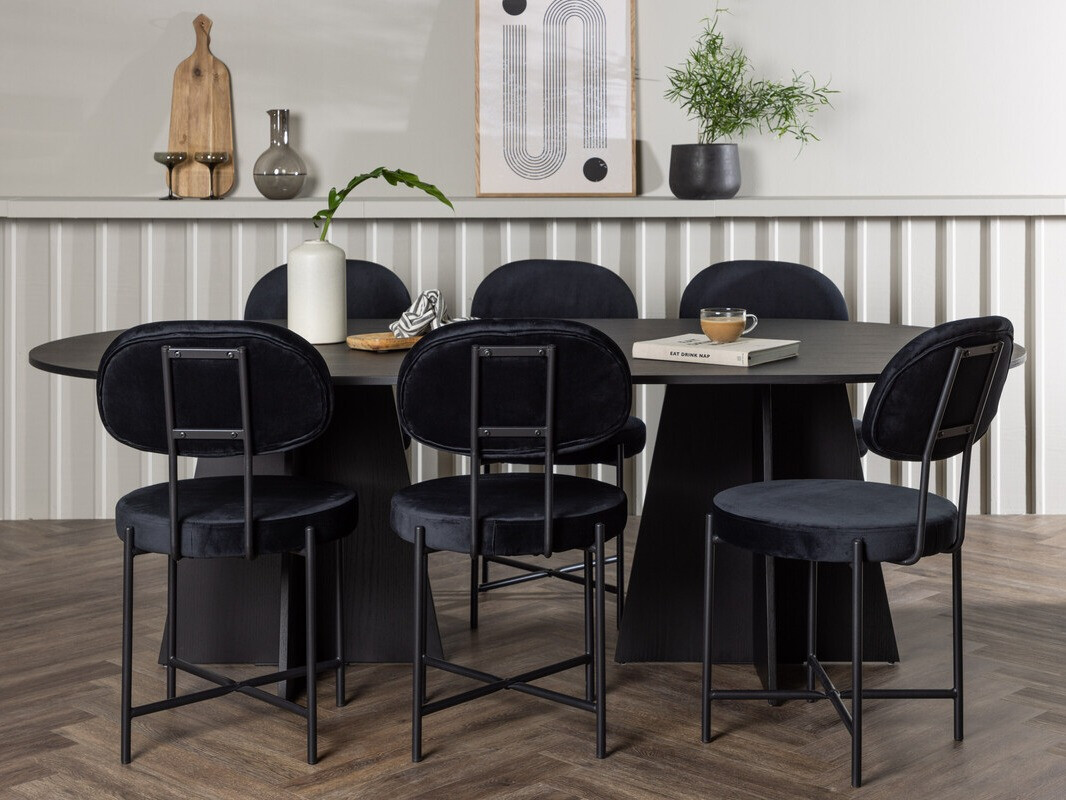 Conjunto de mesas y sillas para comedor Dallas 4027