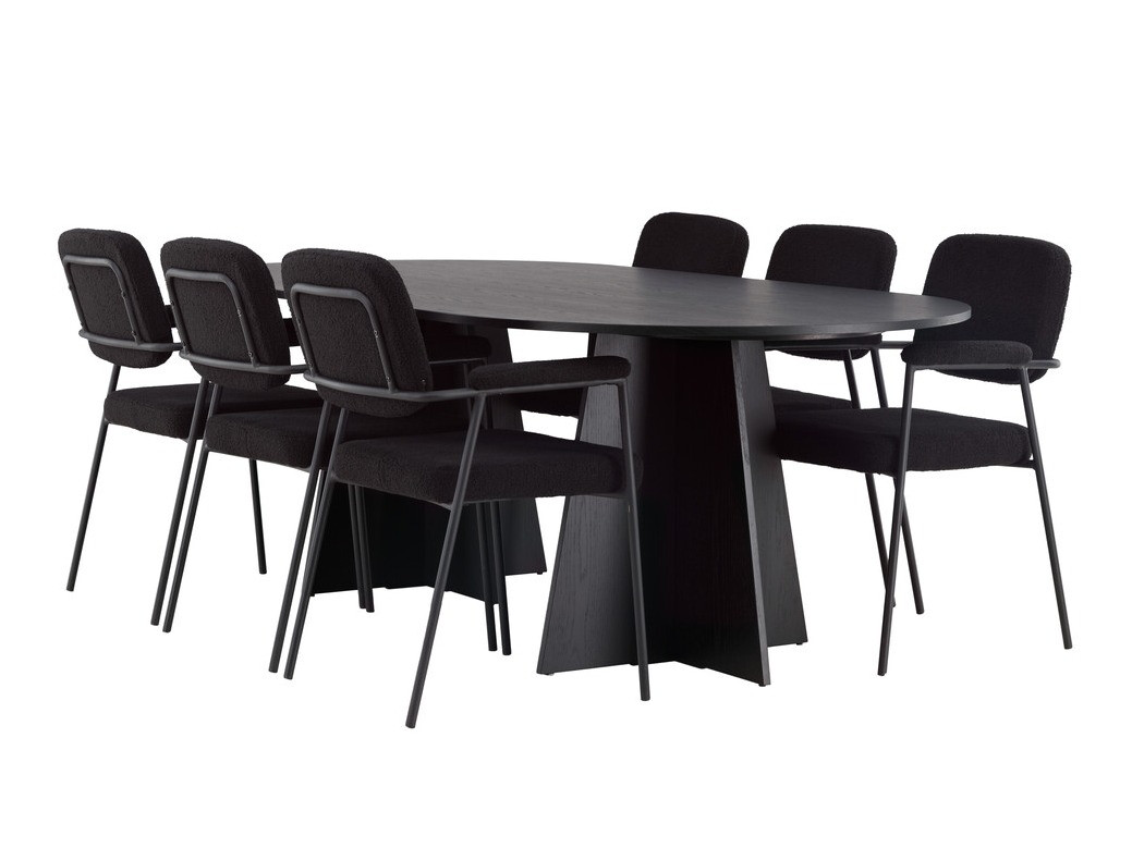 Conjunto de mesas y sillas para comedor Dallas 4028