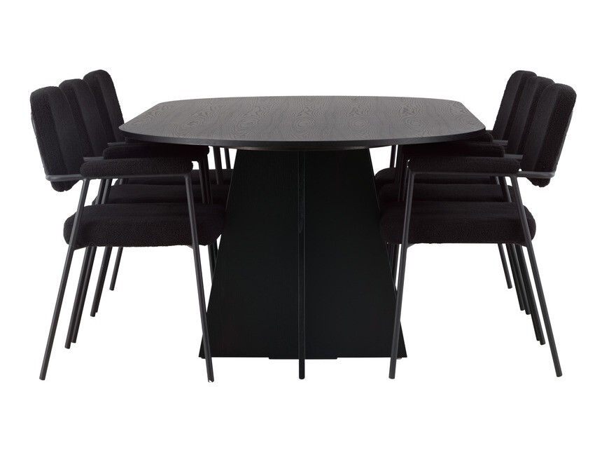 Conjunto de mesas y sillas para comedor Dallas 4028