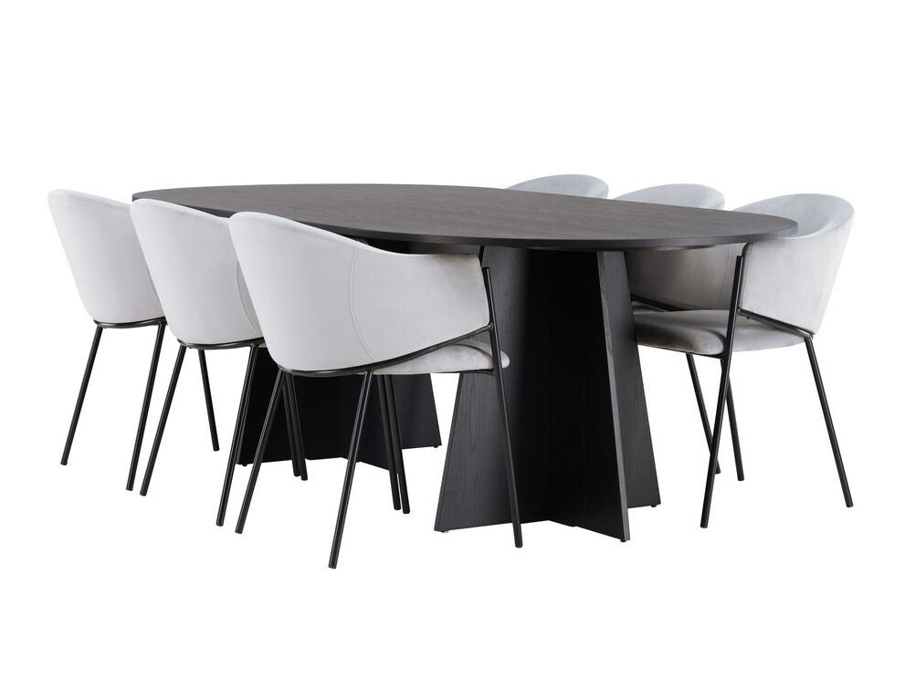 Conjunto de mesas y sillas para comedor Dallas 4029