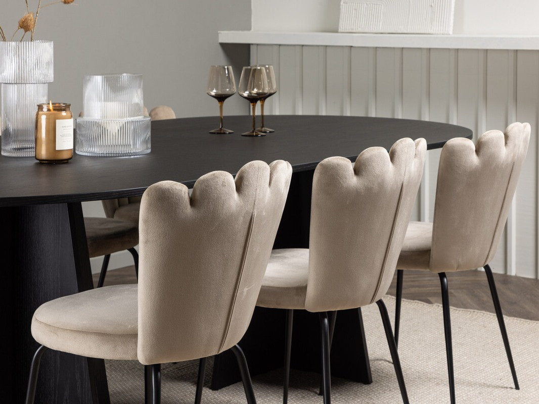 Conjunto de mesas y sillas para comedor Dallas 4030