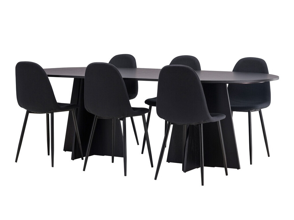 Conjunto de mesas y sillas para comedor Dallas 4031