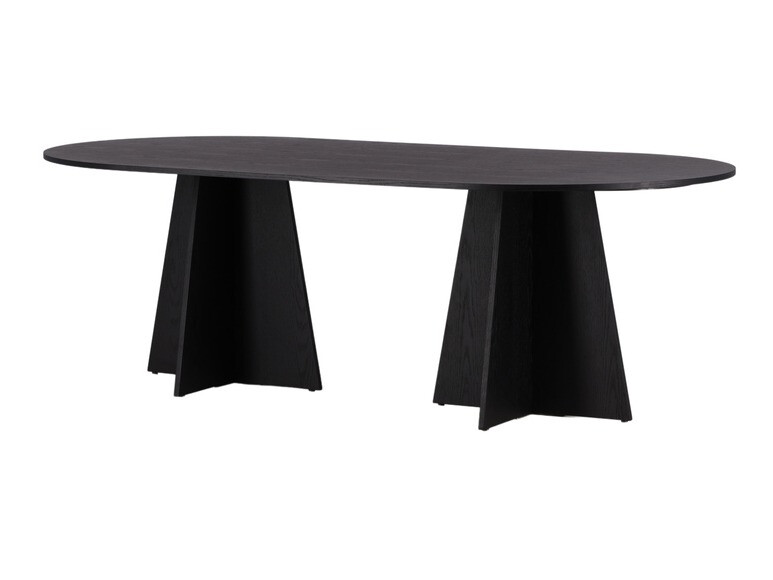 Conjunto de mesas y sillas para comedor Dallas 4032 (Beige + Negro)
