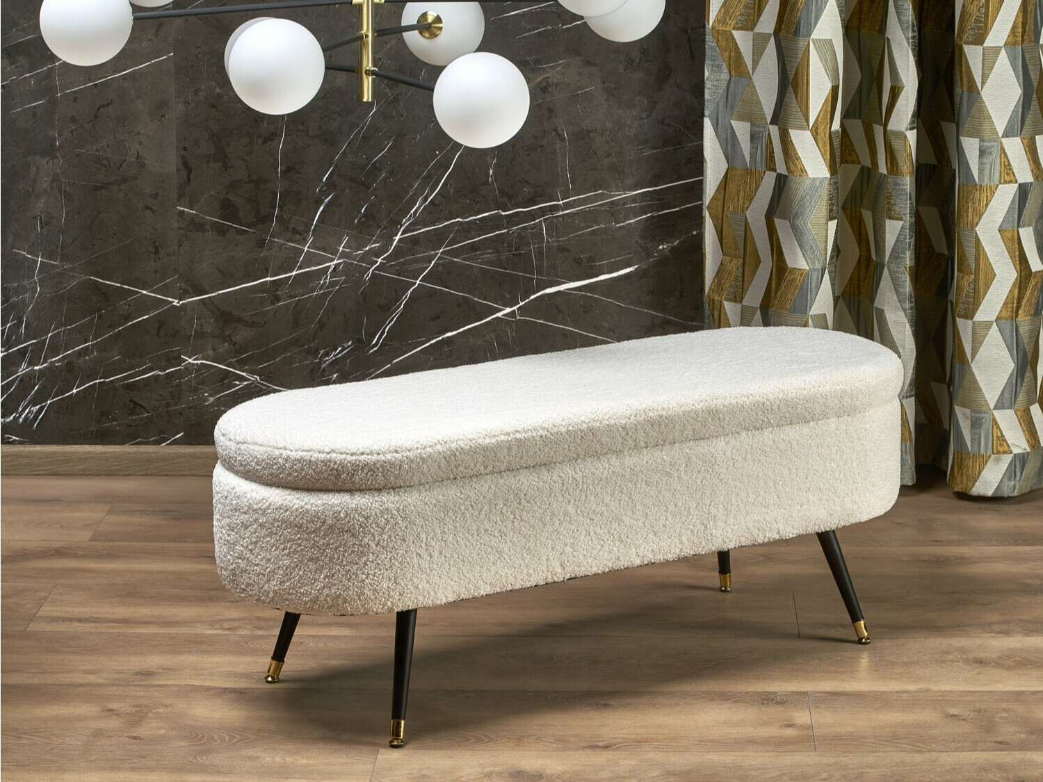 Banco acolchado Houston 1446