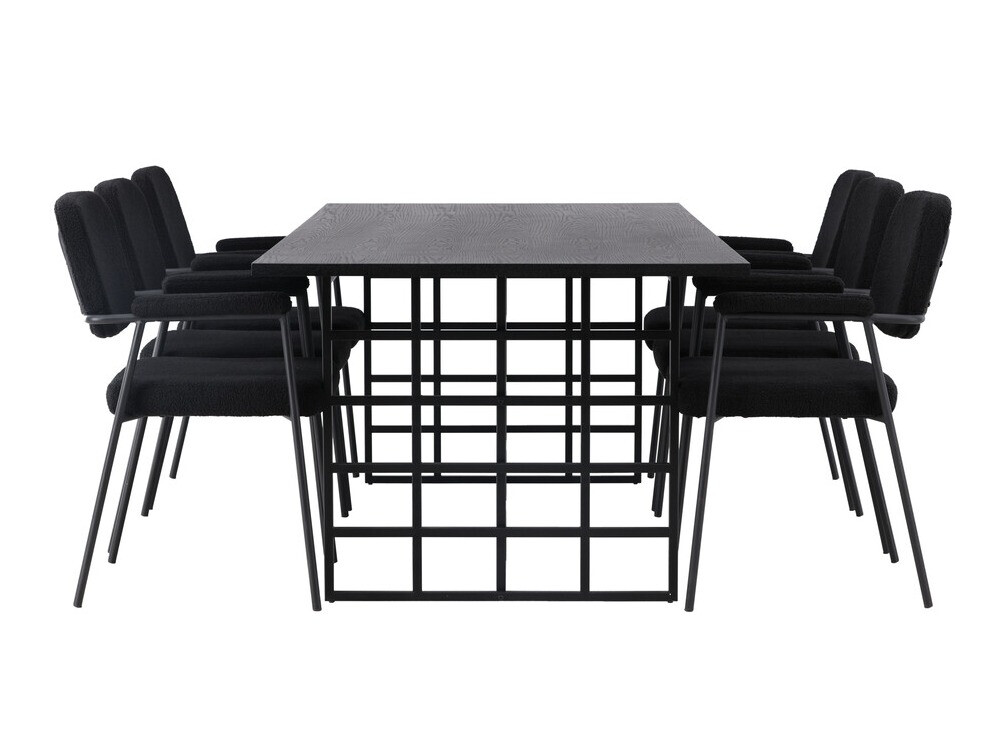 Conjunto de mesas y sillas para comedor Dallas 4040