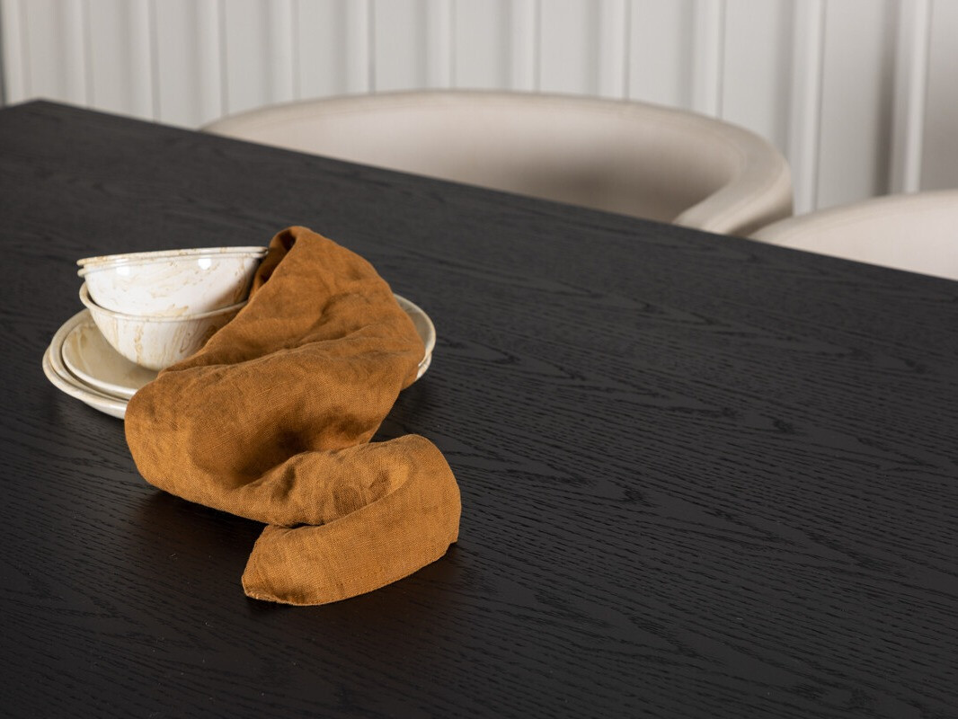 Conjunto de mesas y sillas para comedor Dallas 4043 (Negro)