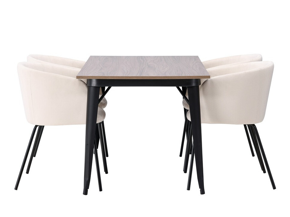 Conjunto de mesas y sillas para comedor Dallas 4044