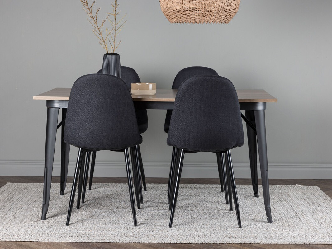 Conjunto de mesas y sillas para comedor Dallas 4045