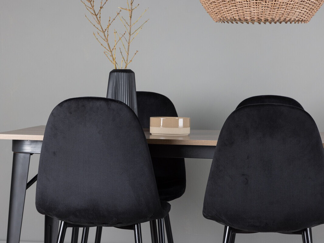 Conjunto de mesas y sillas para comedor Dallas 4046
