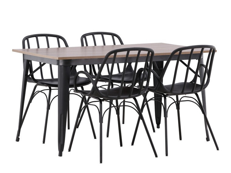 Conjunto de mesas y sillas para comedor Dallas 4047