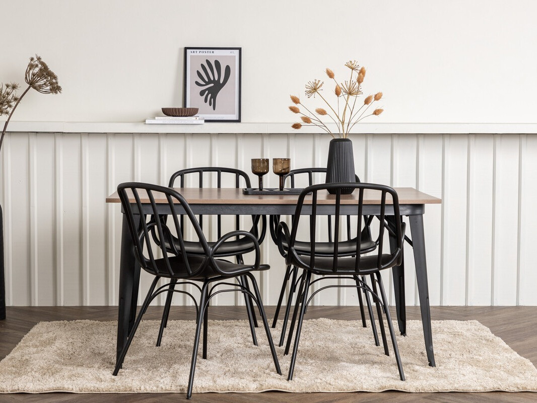 Conjunto de mesas y sillas para comedor Dallas 4047