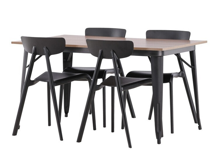 Conjunto de mesas y sillas para comedor Dallas 4048