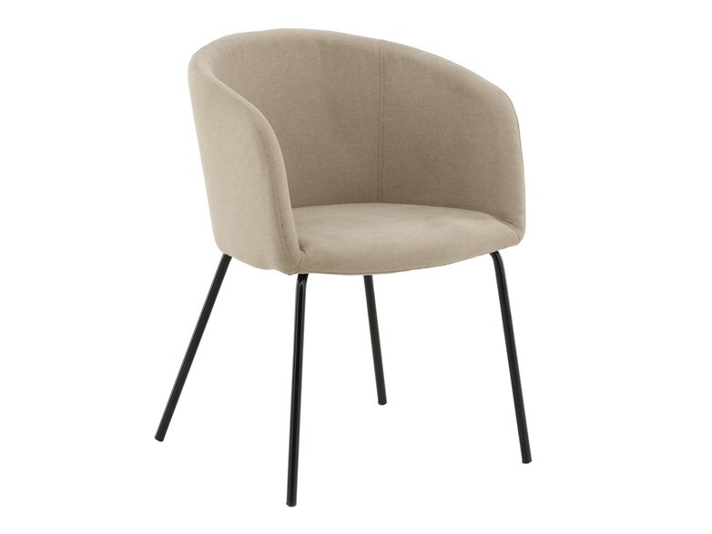 Conjunto de mesas y sillas para comedor Dallas 4052 (Beige + Negro)