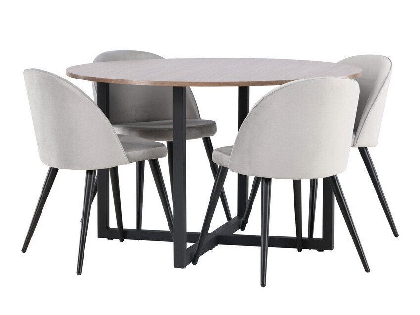 Conjunto de mesas y sillas para comedor Dallas 4055