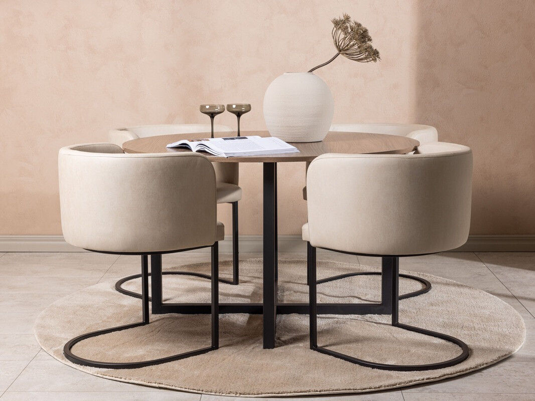 Conjunto de mesas y sillas para comedor Dallas 4057