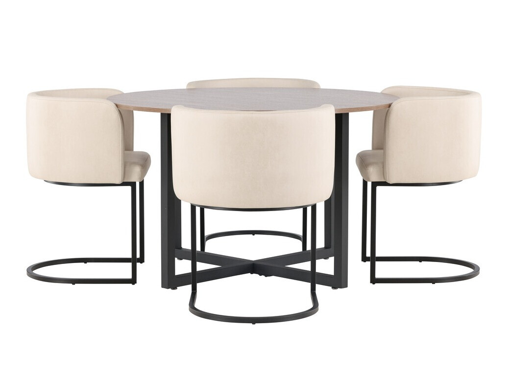 Conjunto de mesas y sillas para comedor Dallas 4057