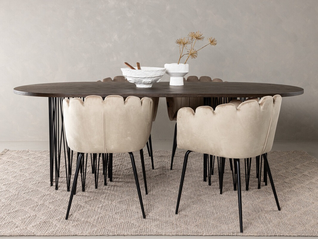 Conjunto de mesas y sillas para comedor Dallas 4058