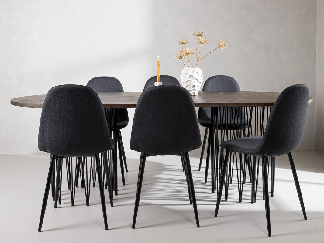 Conjunto de mesas y sillas para comedor Dallas 4061