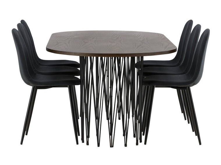 Conjunto de mesas y sillas para comedor Dallas 4061