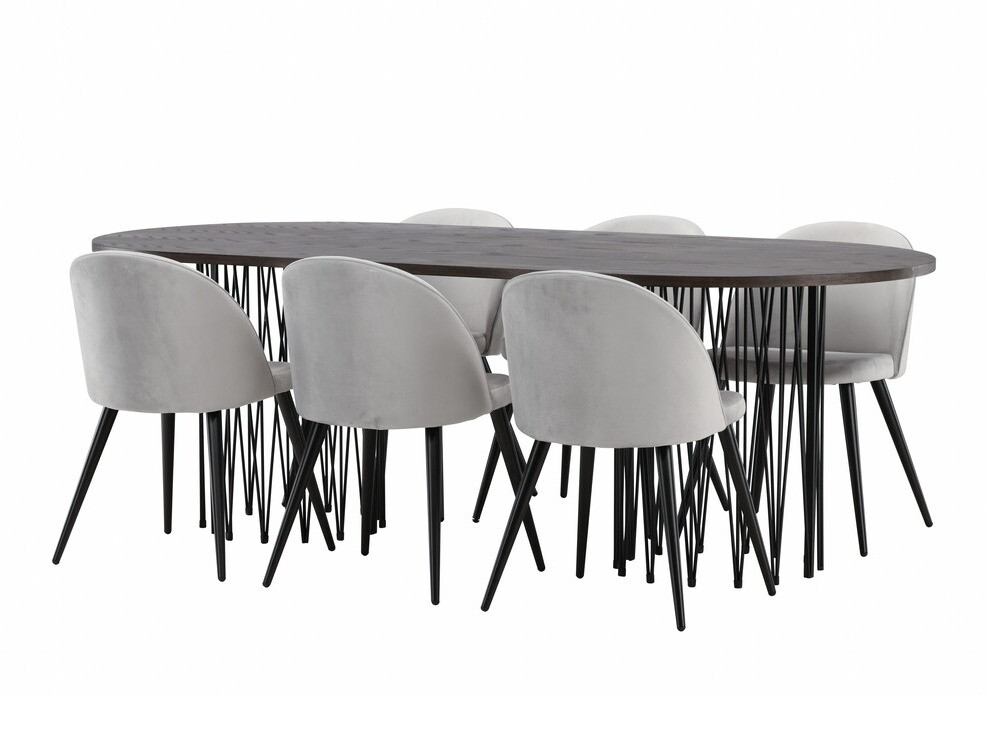 Conjunto de mesas y sillas para comedor Dallas 4064