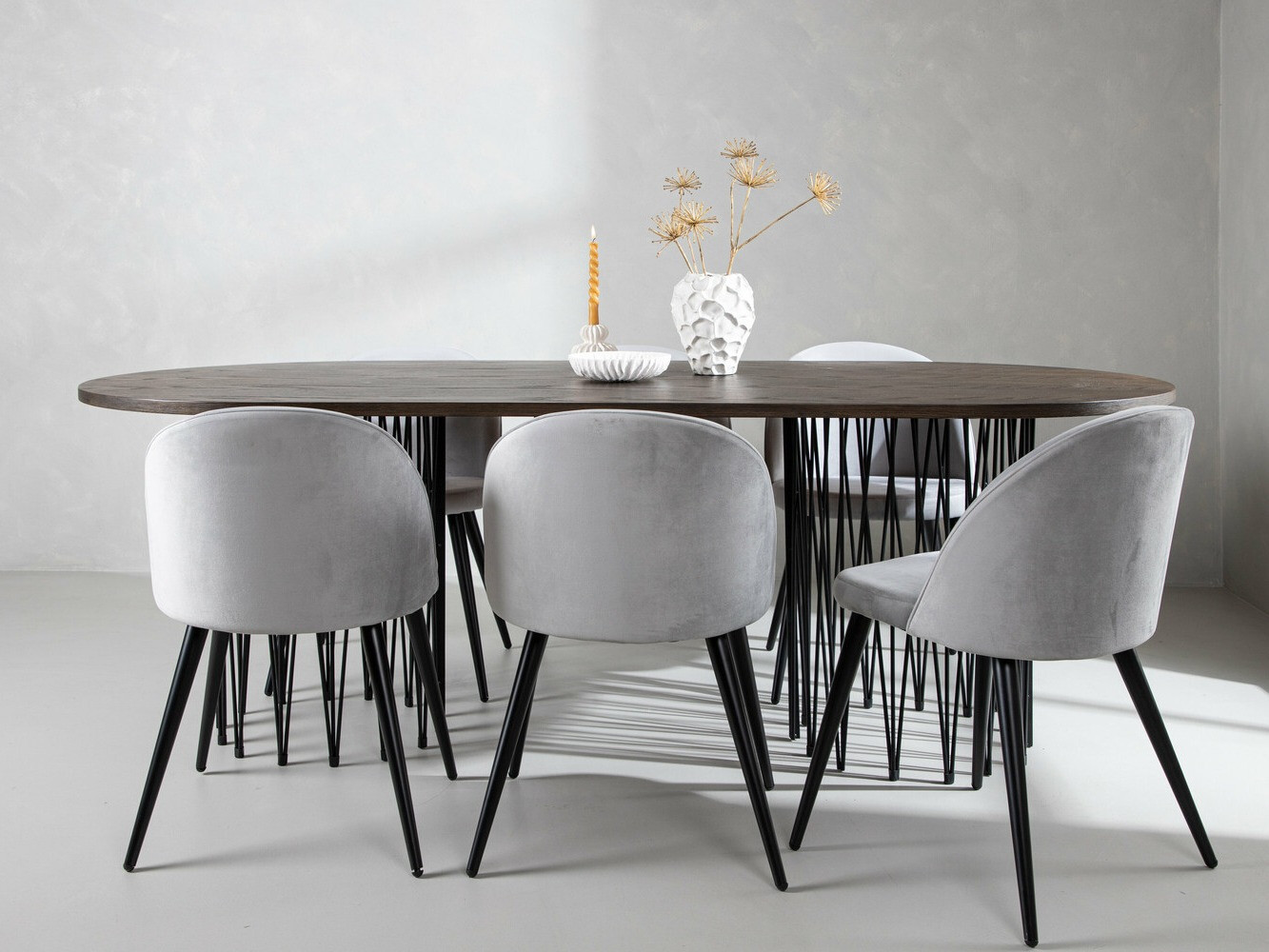 Conjunto de mesas y sillas para comedor Dallas 4064