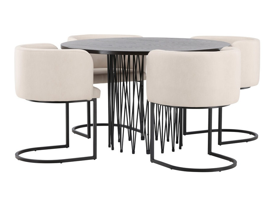 Conjunto de mesas y sillas para comedor Dallas 4067