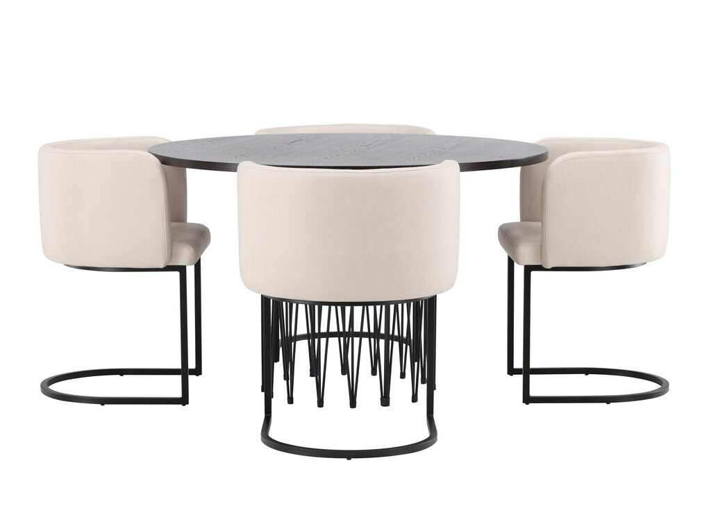 Conjunto de mesas y sillas para comedor Dallas 4067