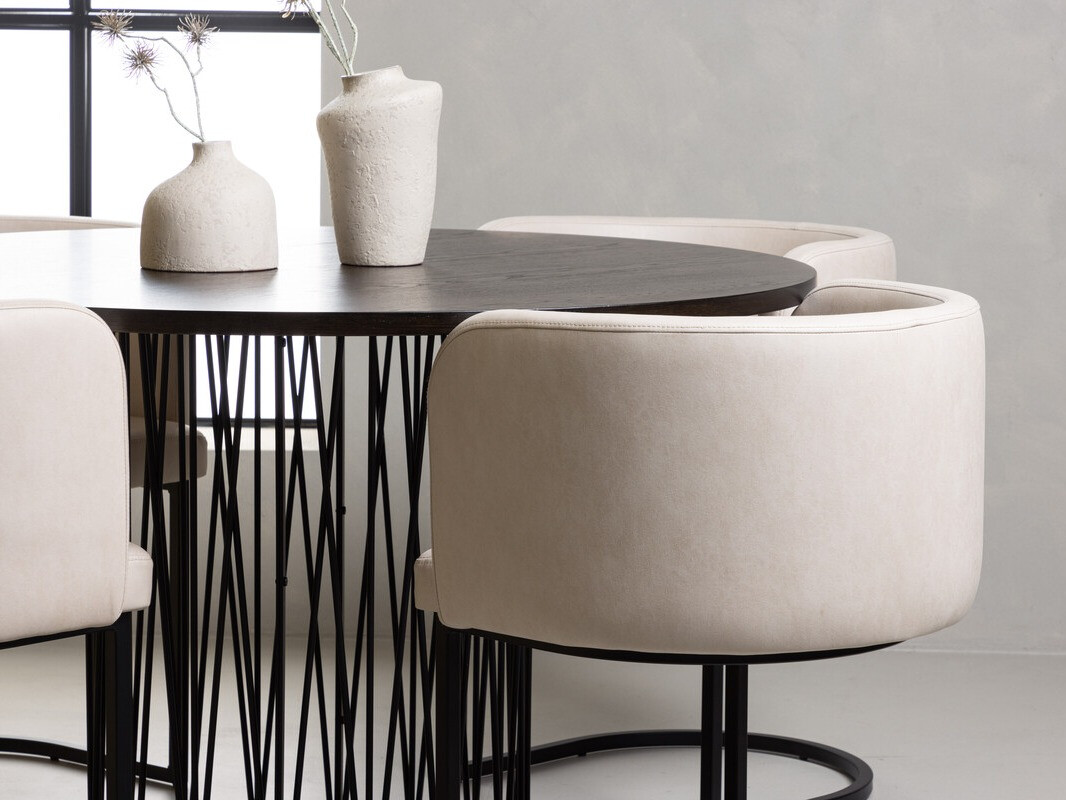 Conjunto de mesas y sillas para comedor Dallas 4067