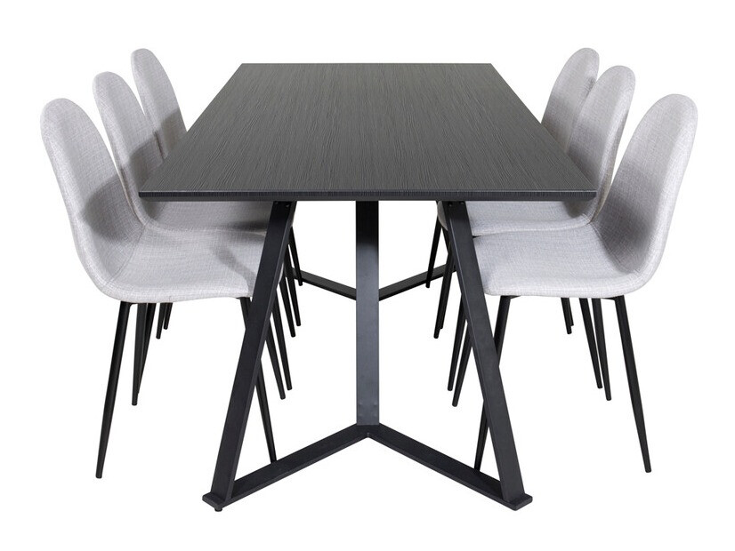 Conjunto de mesas y sillas para comedor Dallas 4073