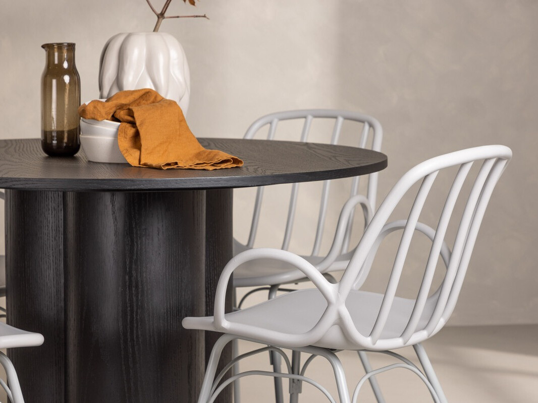 Conjunto de mesas y sillas para comedor Dallas 4077