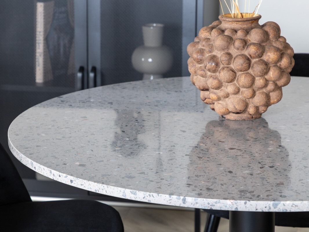 Conjunto de comedor Dallas 368 (Negro)