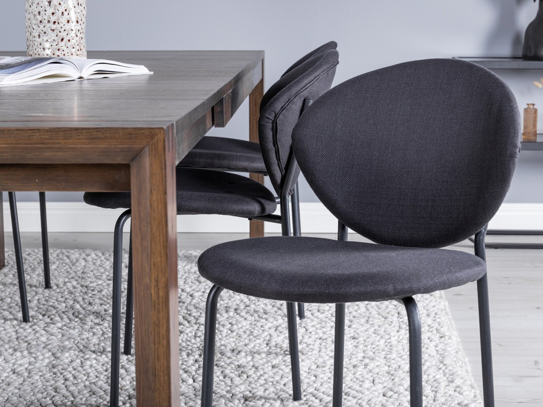 Conjunto de mesas y sillas para comedor Dallas 3329 (Roble oscuro)